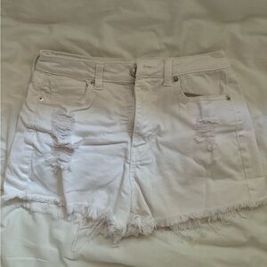 White Denim Jean Shorts
